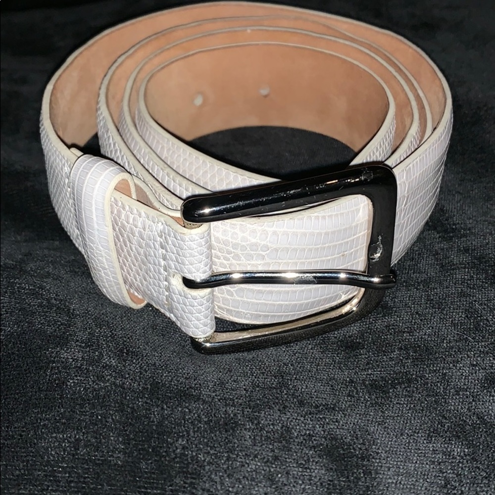 W. Kleinberg Genuine Lizard Belt